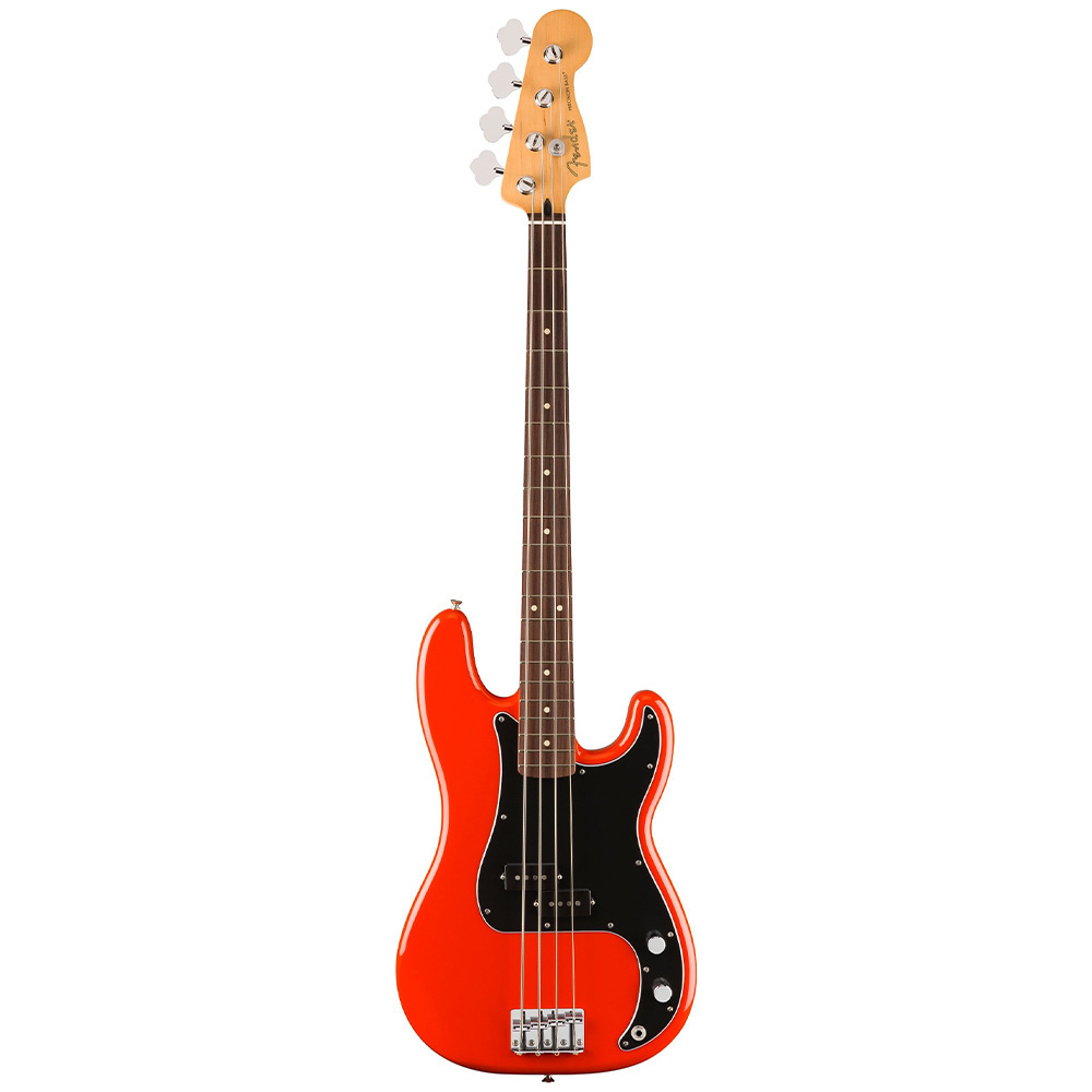 【TARAKO】Fender Player II P Bass Fender Player II Precision Bass Gülağacı Klavye Coral Red Bas